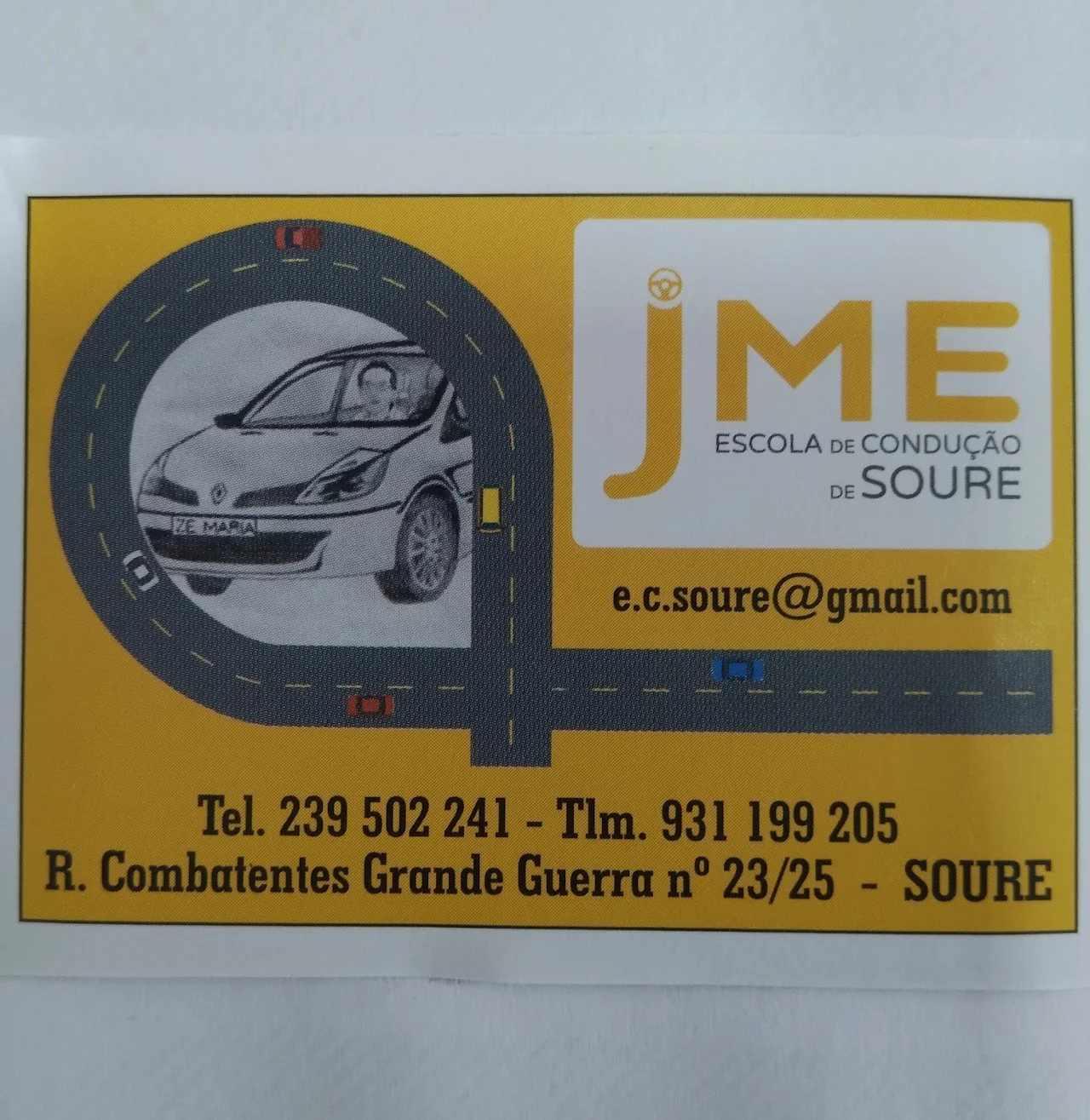 Jme - Escola de Condução de Soure, Lda